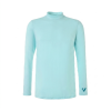 komia supplex sun protection cooling long sleeve inner light blue